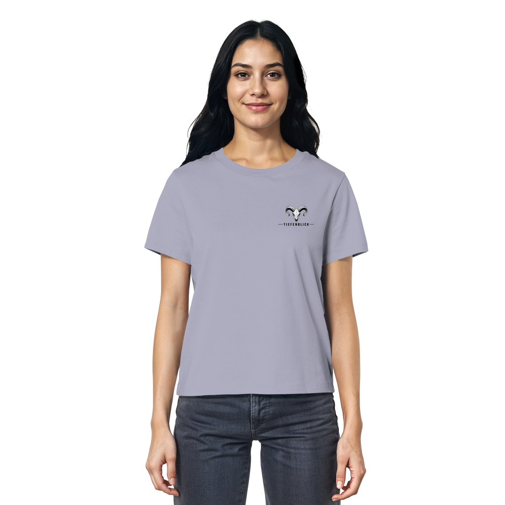 Tiefenblick Wandern Herz - Ladies Organic Shirt