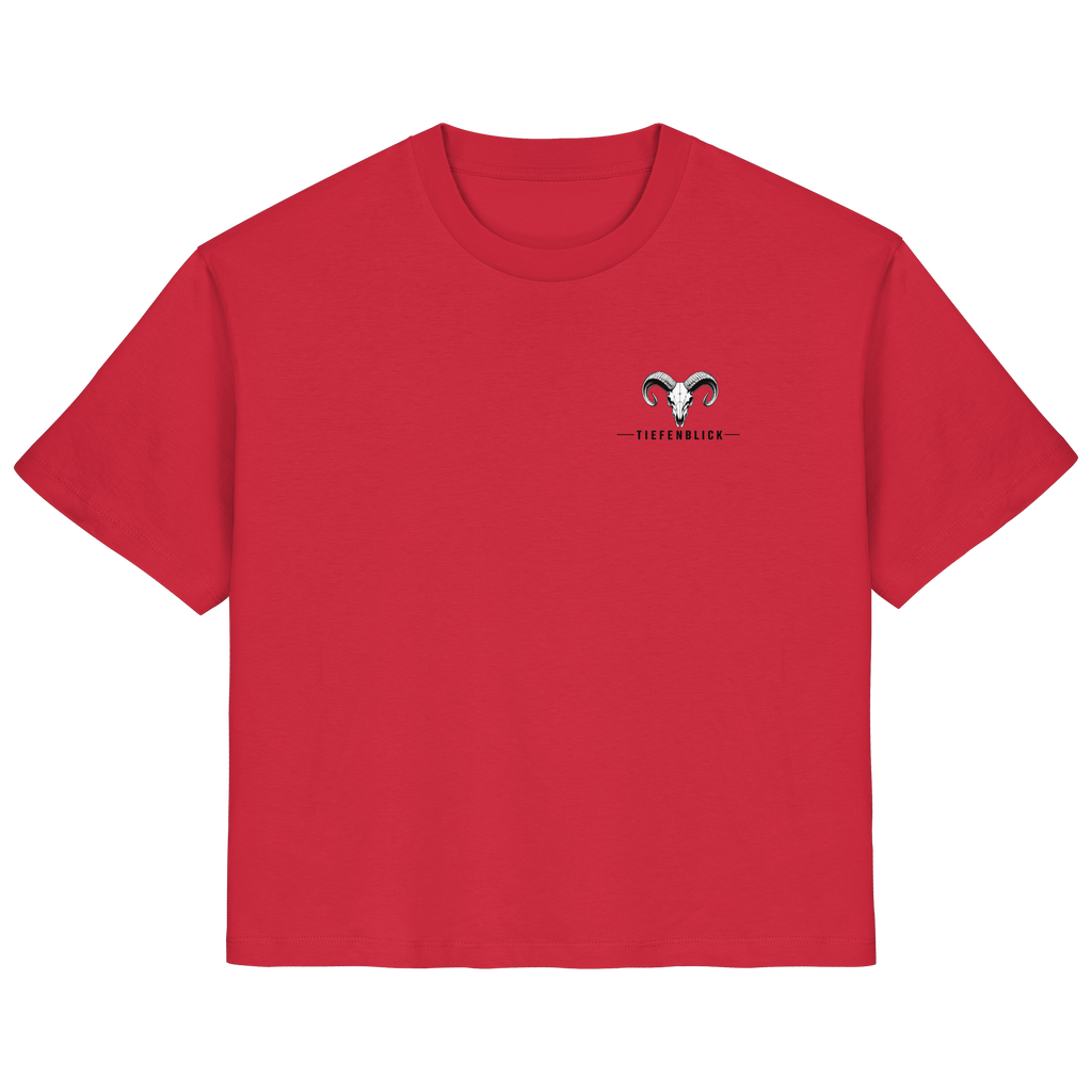 Tiefenblick Klettern - Ladies Organic Shirt