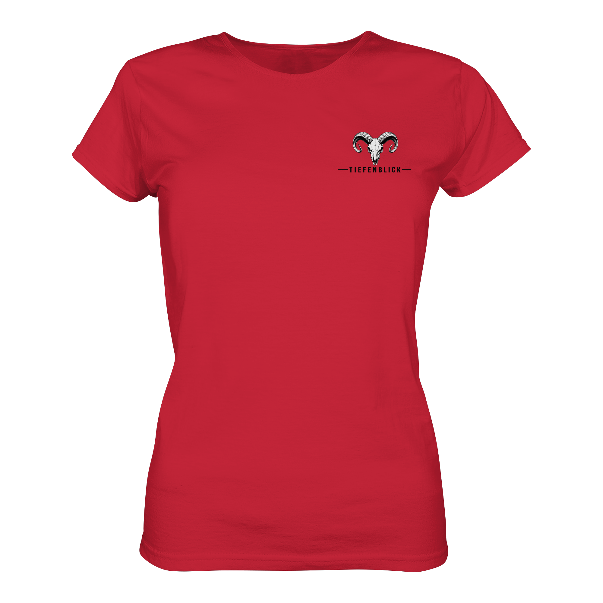 Tiefenblick Wandern Herz - Ladies Organic Shirt