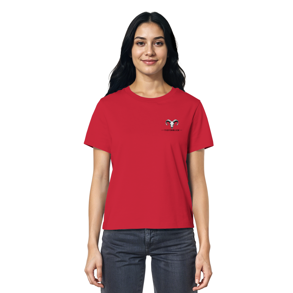 Tiefenblick Wandern Herz - Ladies Organic Shirt