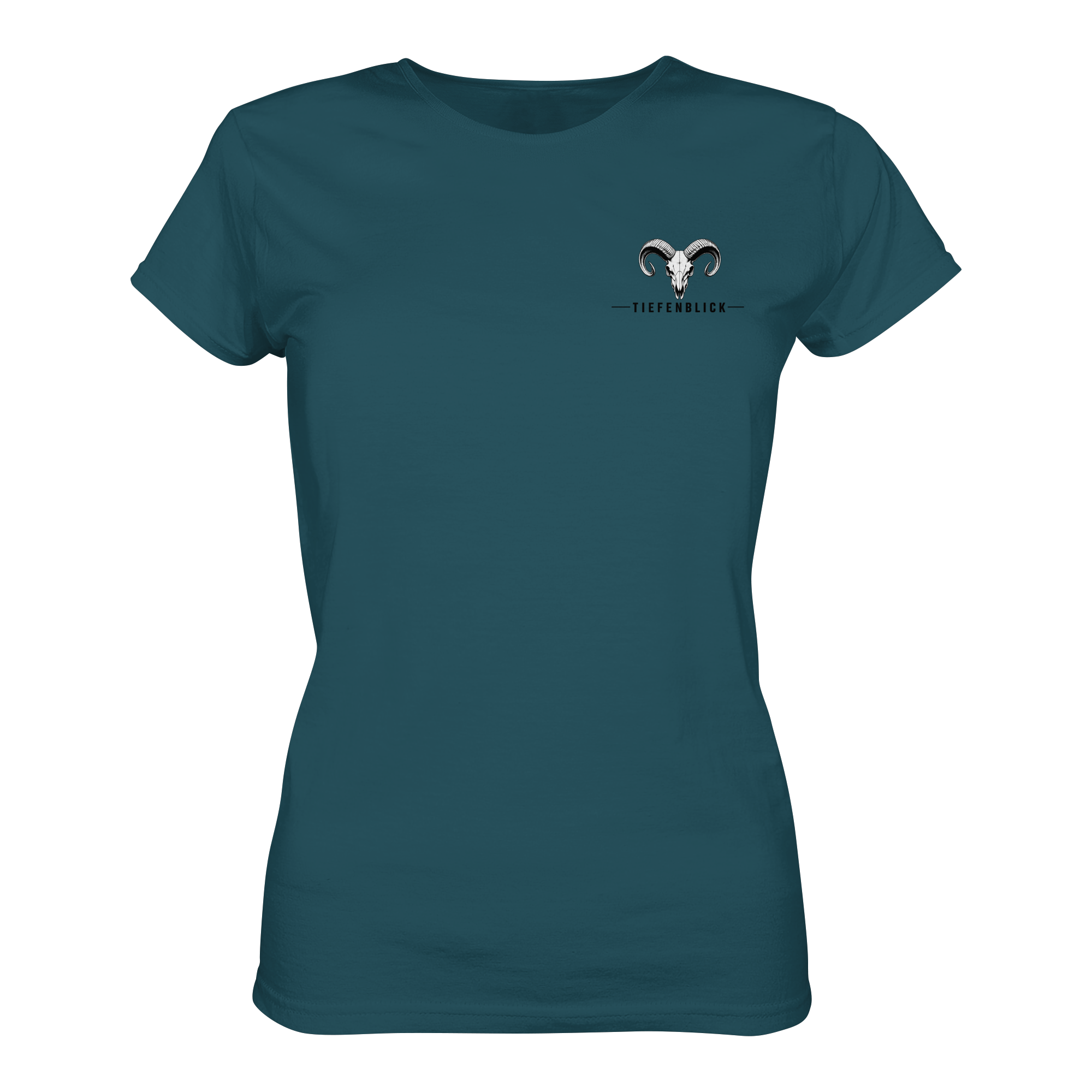 Tiefenblick Wandern Herz - Ladies Organic Shirt