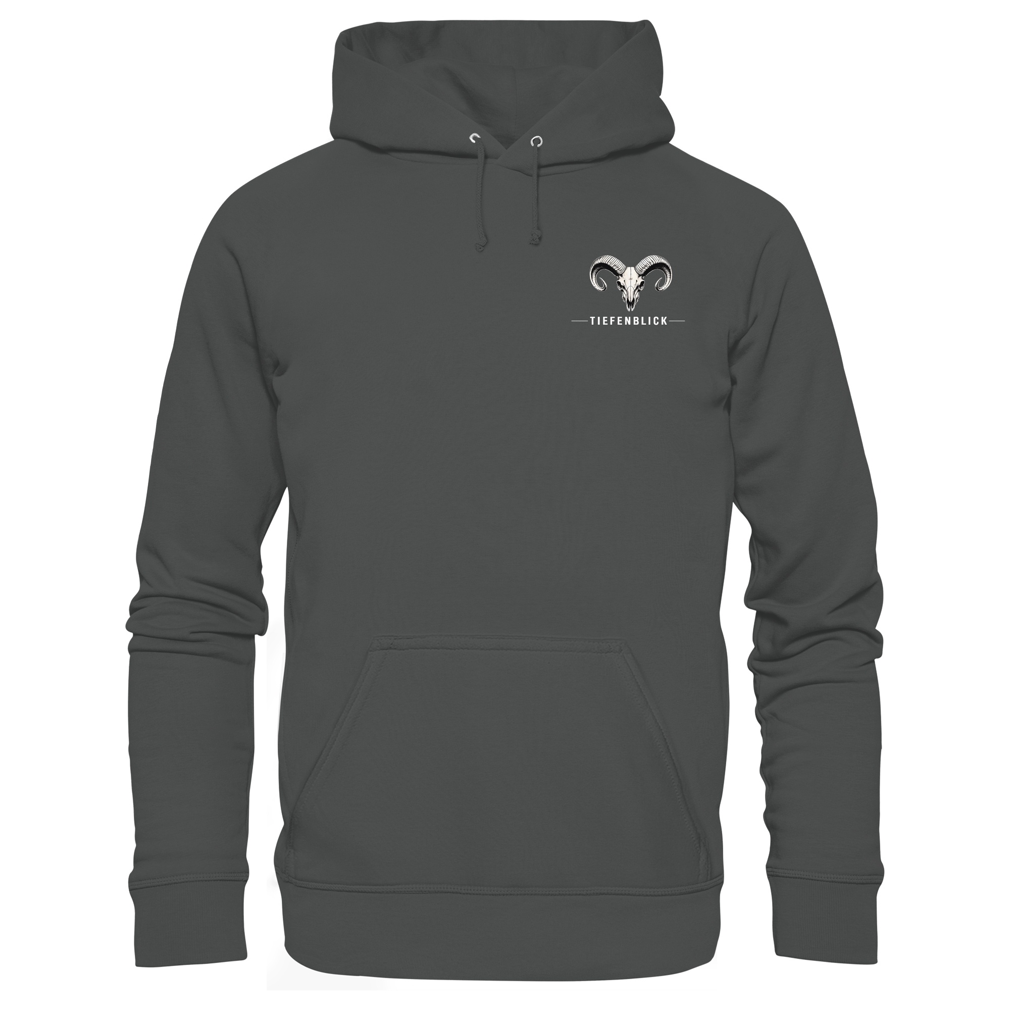 Tiefenblick Downhill - Organic Basic Hoodie