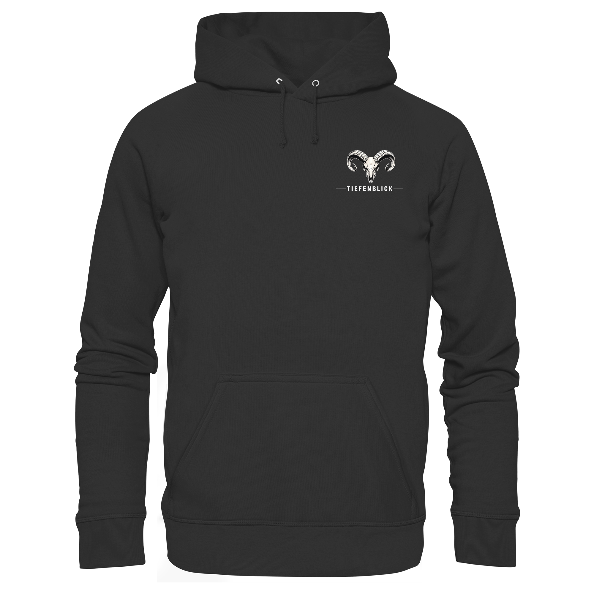 Tiefenblick Downhill - Organic Basic Hoodie