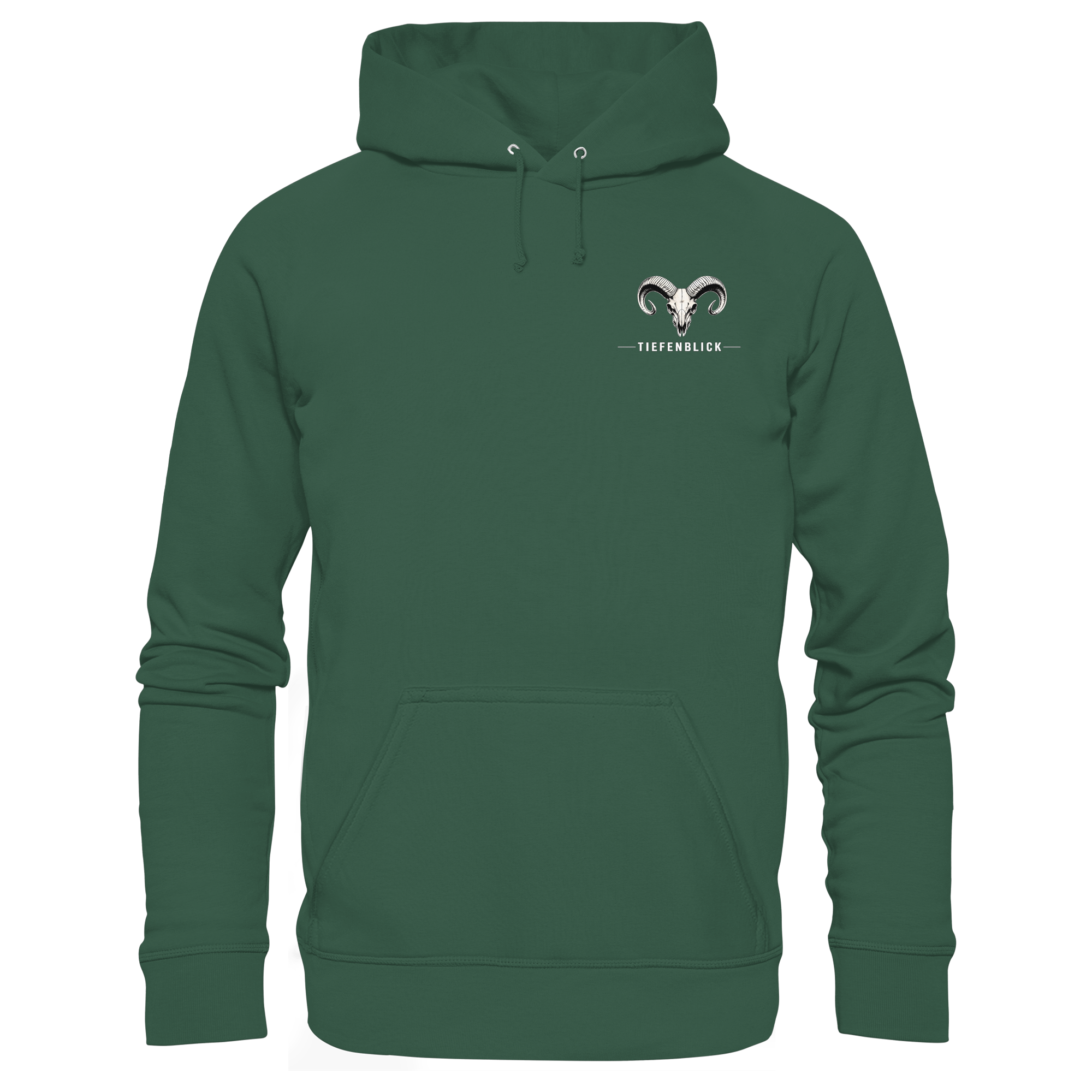 Tiefenblick Downhill - Organic Basic Hoodie