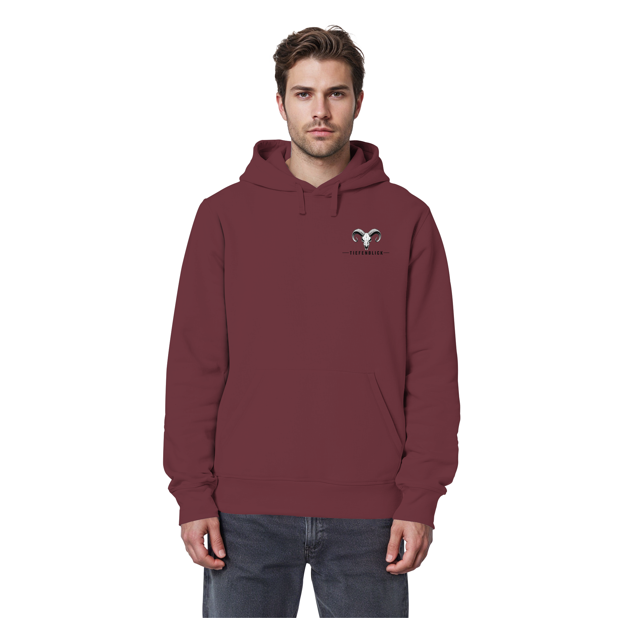 Tiefenblick Urlaub Fun  - Organic Basic Hoodie