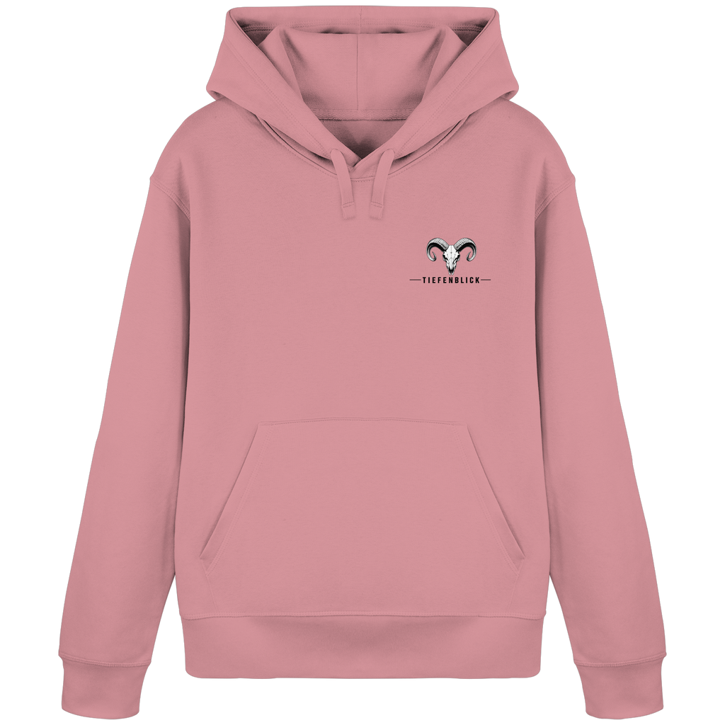 Tiefenblick Wandern Herz - Organic Basic Hoodie
