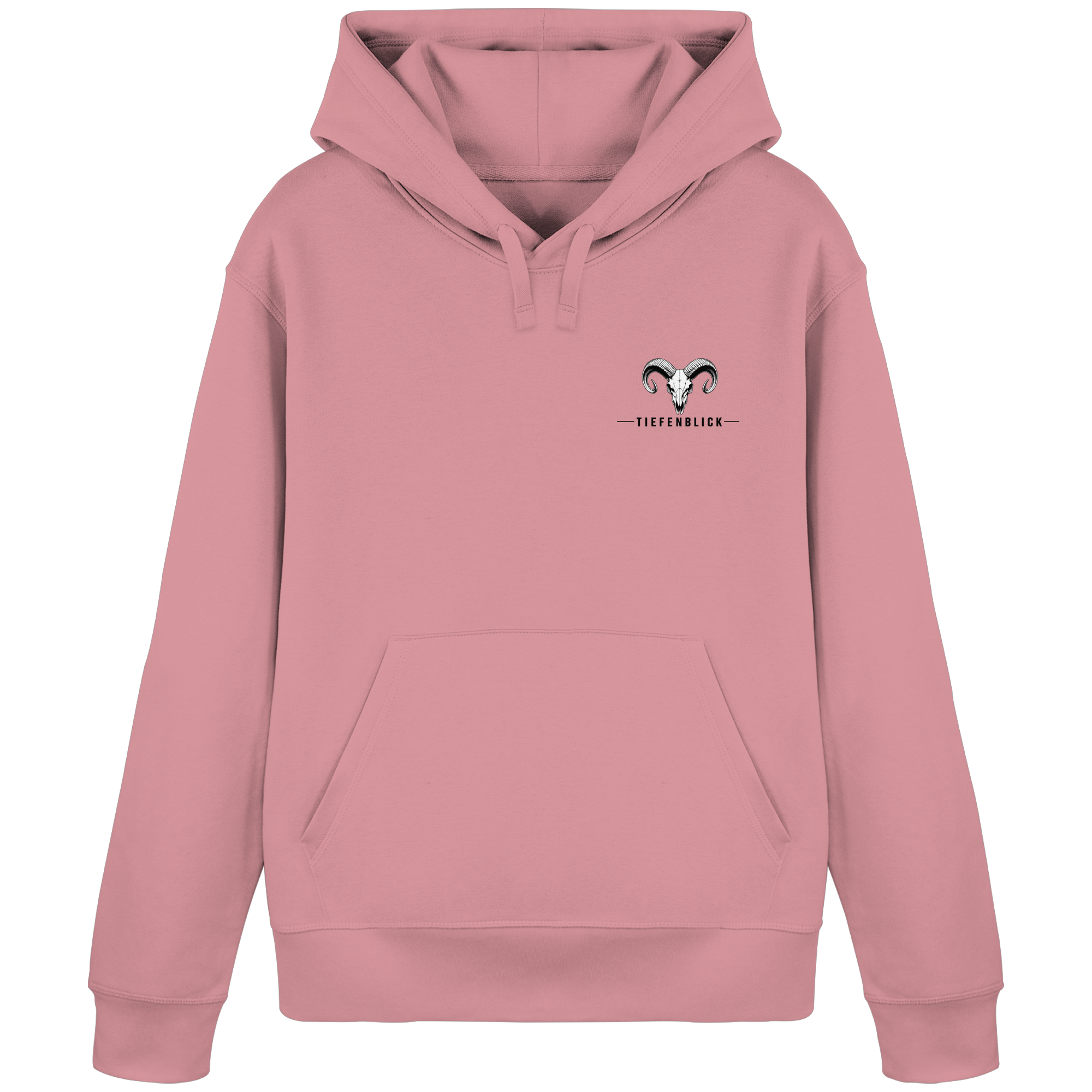 Tiefenblick Wandern Herz - Organic Basic Hoodie