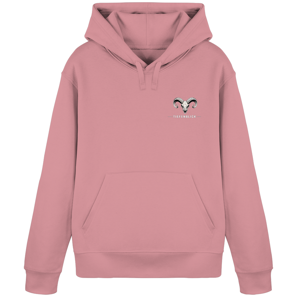 Tiefenblick Downhill - Organic Basic Hoodie