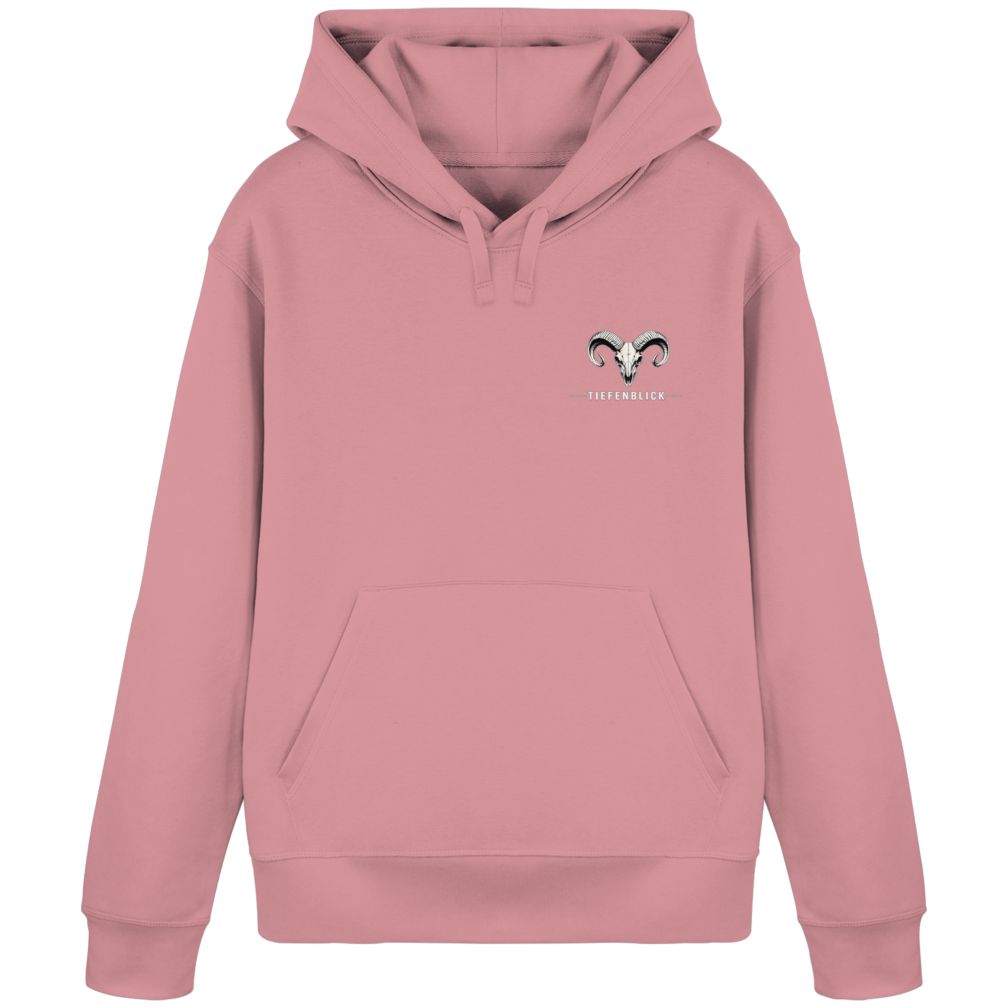 Tiefenblick Downhill - Organic Basic Hoodie