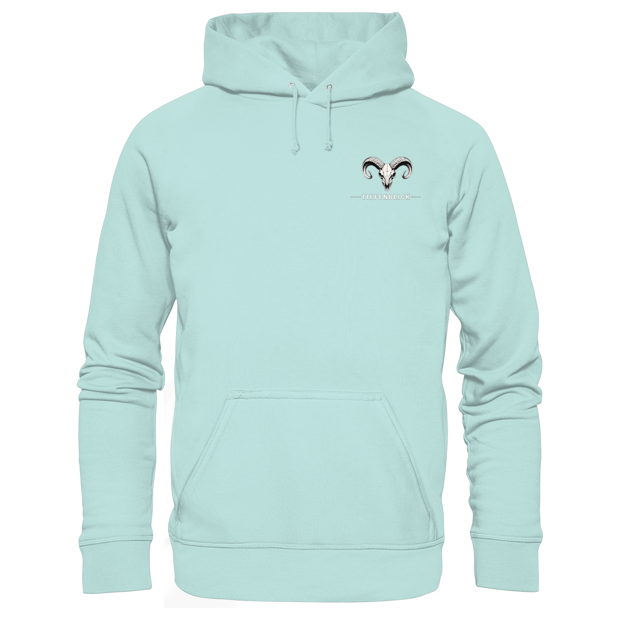 Tiefenblick Downhill - Organic Basic Hoodie