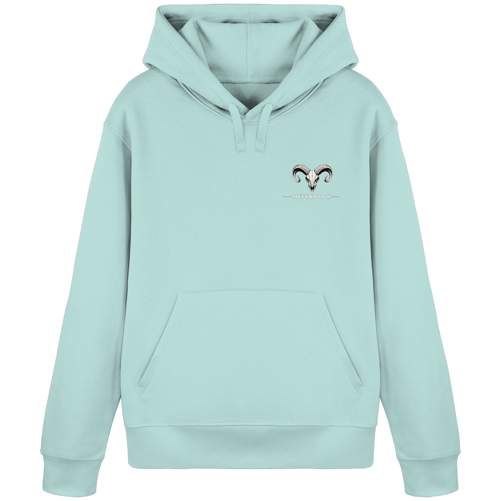 Tiefenblick Downhill - Organic Basic Hoodie