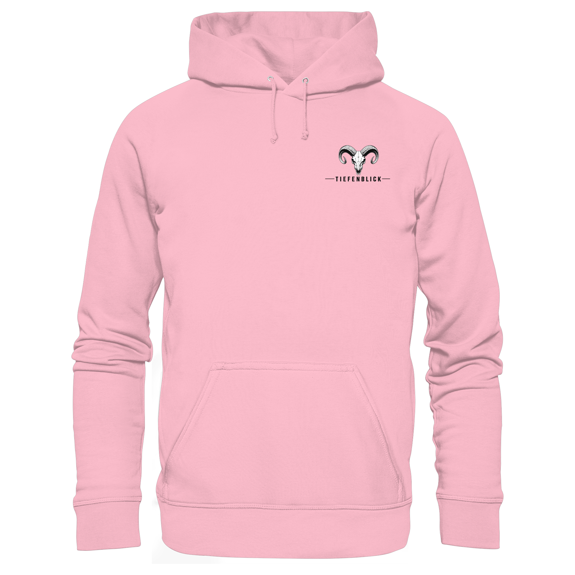 Tiefenblick Wandern Herz - Organic Basic Hoodie