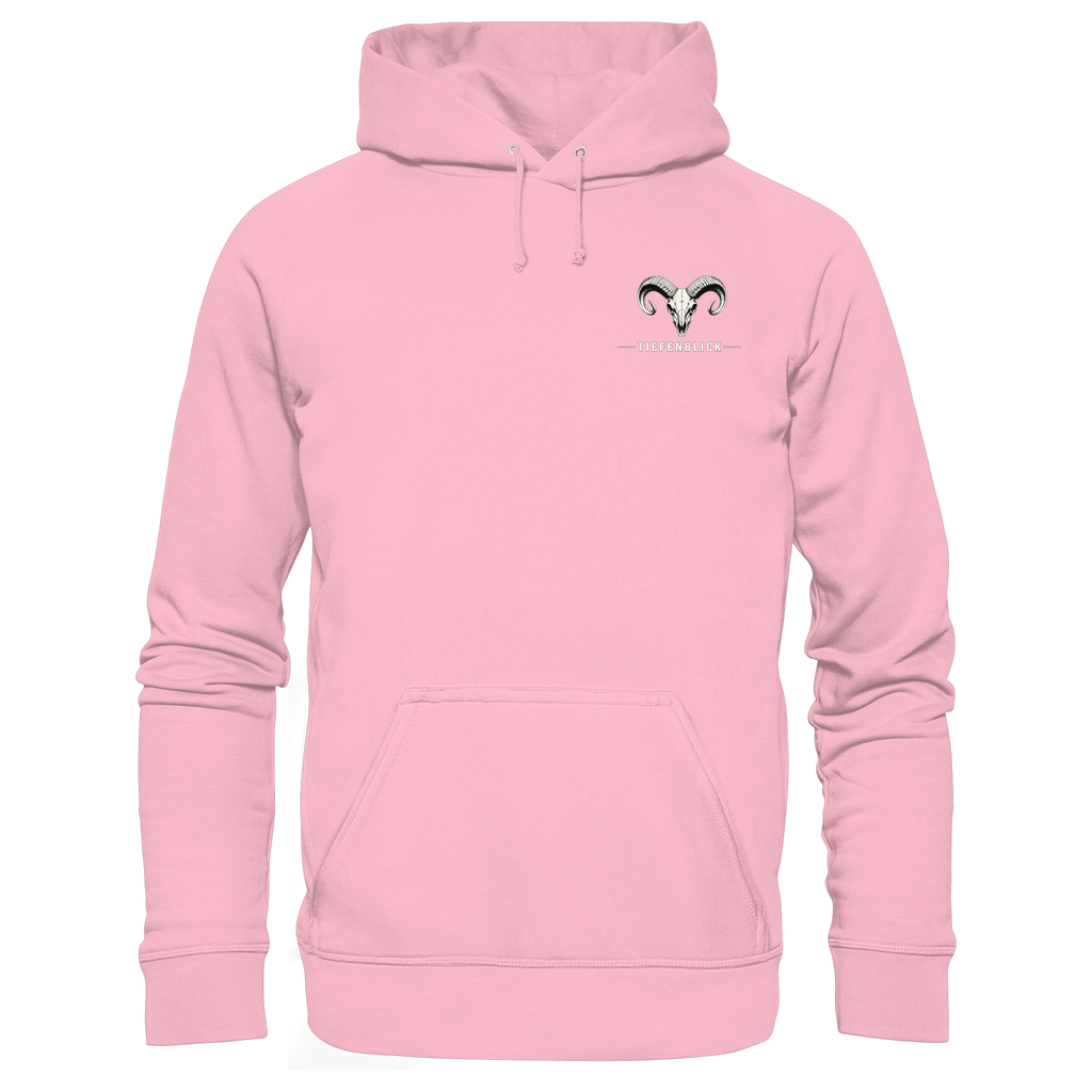 Tiefenblick Downhill - Organic Basic Hoodie