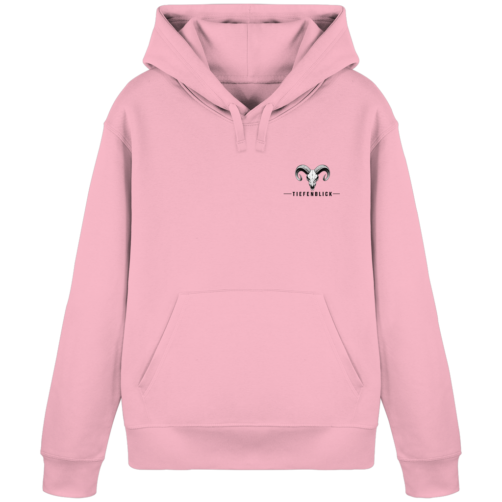 Tiefenblick Wandern Herz - Organic Basic Hoodie