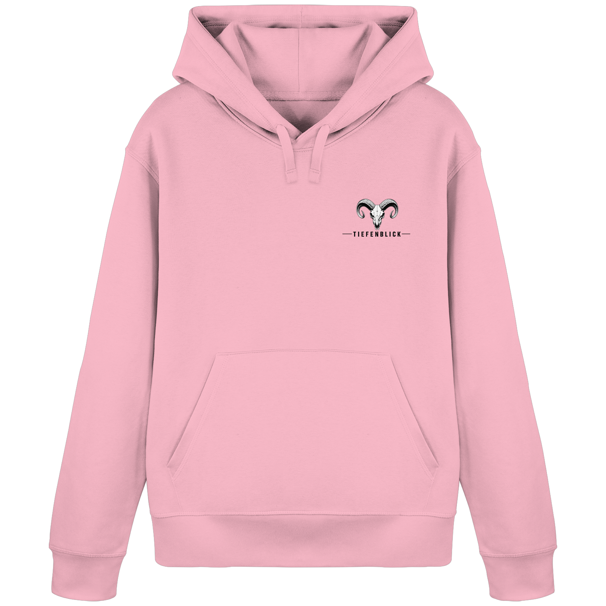 Tiefenblick Wandern Herz - Organic Basic Hoodie