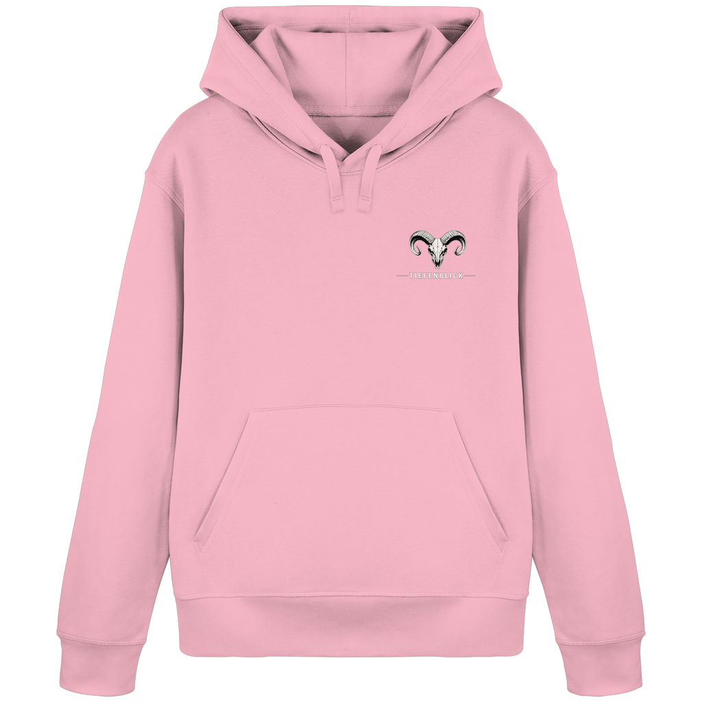 Tiefenblick Snowboarden Halfpipe - Organic Basic Hoodie