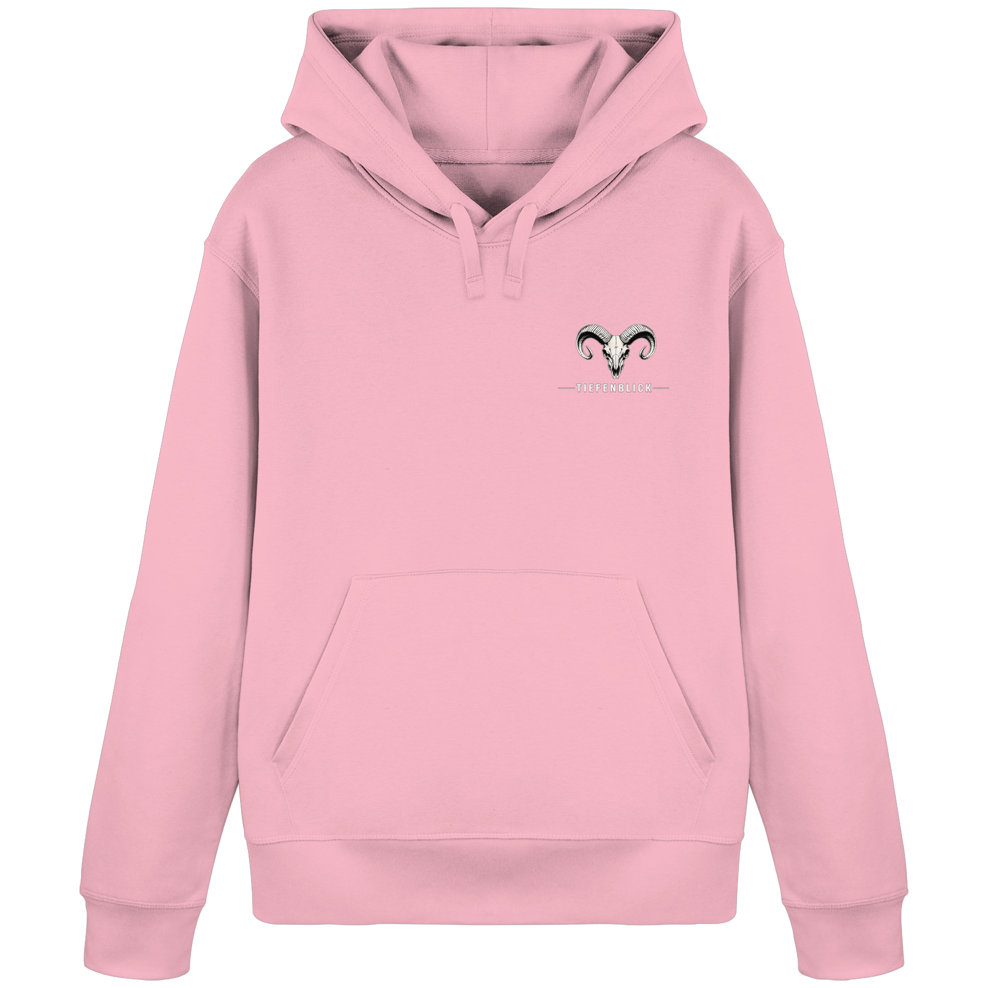 Tiefenblick Snowboarden Halfpipe - Organic Basic Hoodie