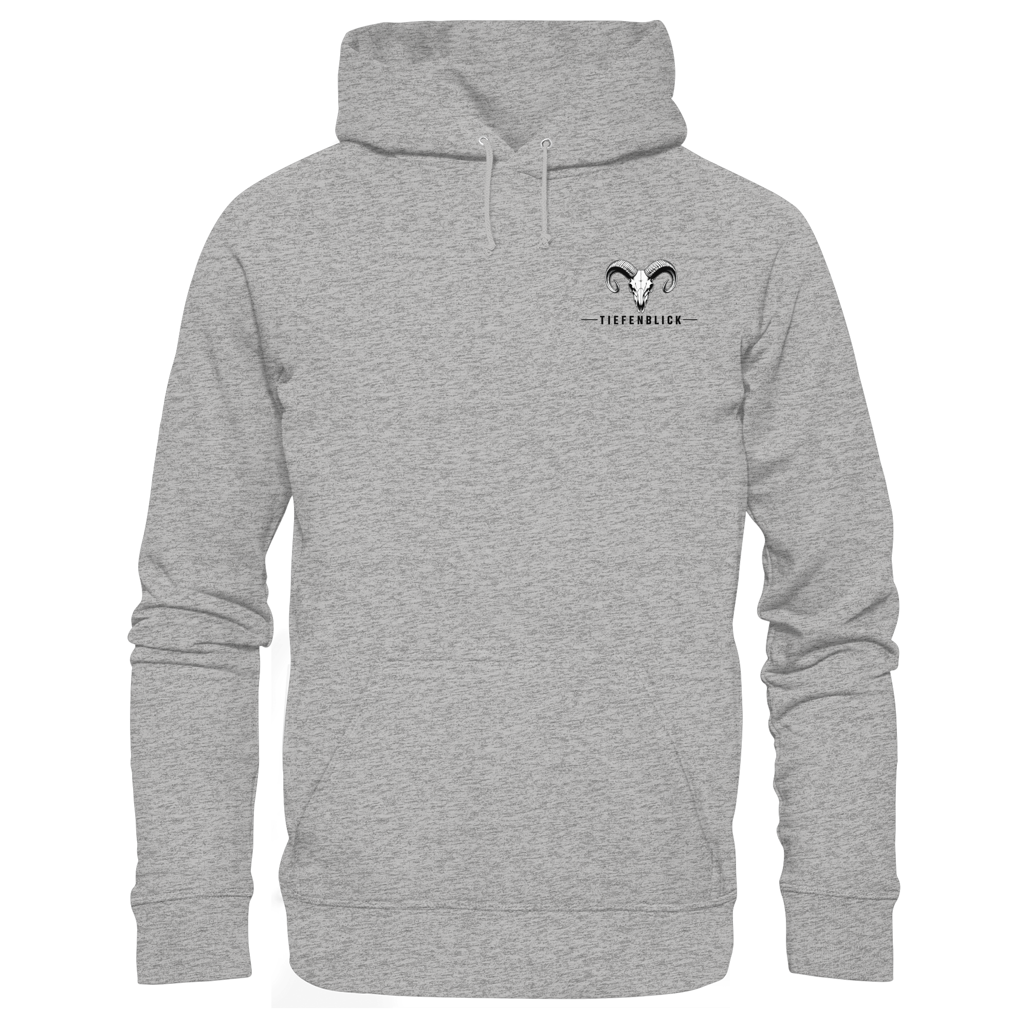Tiefenblick Wandern Herz - Organic Basic Hoodie
