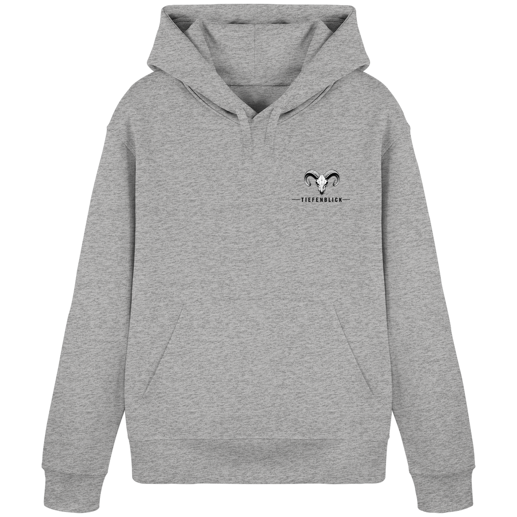 Tiefenblick Wandern Herz - Organic Basic Hoodie