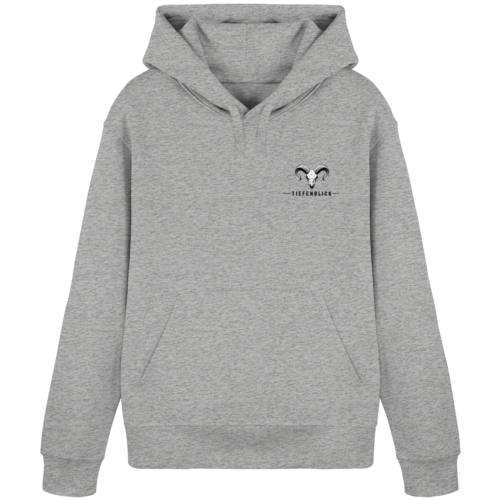 Tiefenblick Wandern Herz - Organic Basic Hoodie