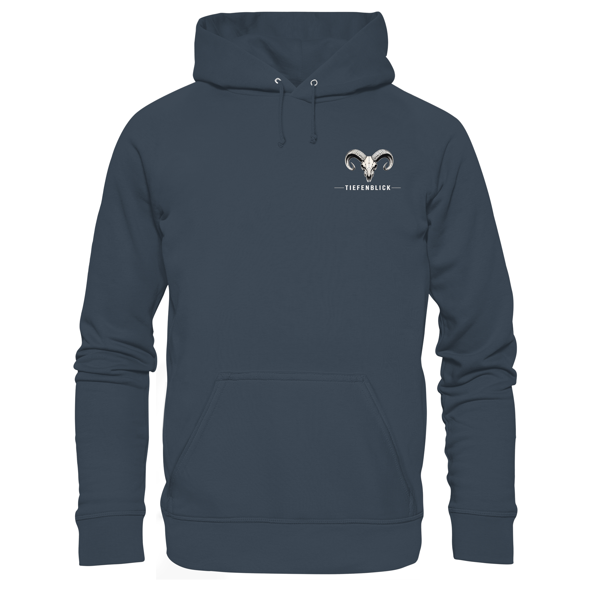 Tiefenblick Downhill - Organic Basic Hoodie