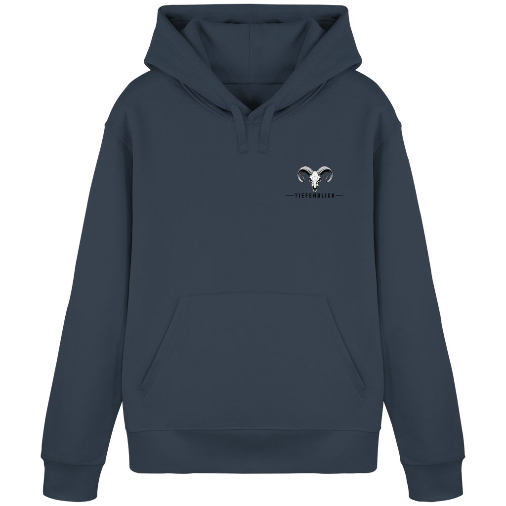 Tiefenblick Wandern Herz - Organic Basic Hoodie