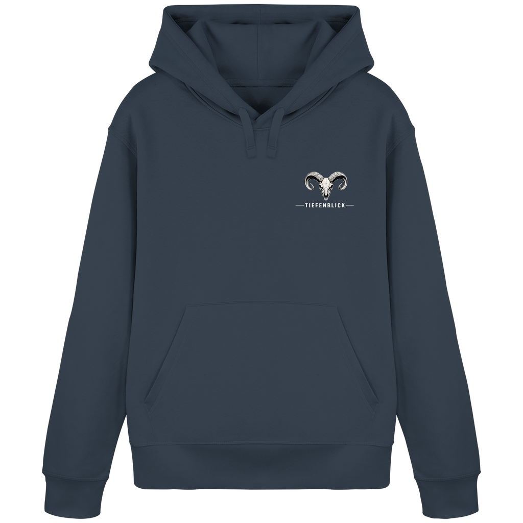 Tiefenblick Downhill - Organic Basic Hoodie
