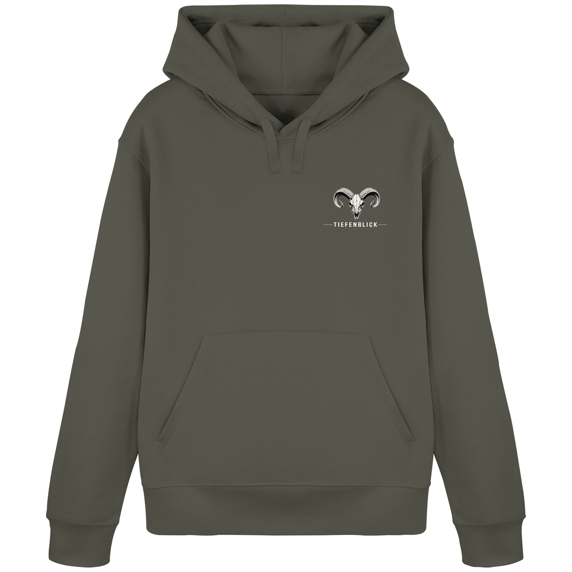 Tiefenblick Downhill - Organic Basic Hoodie