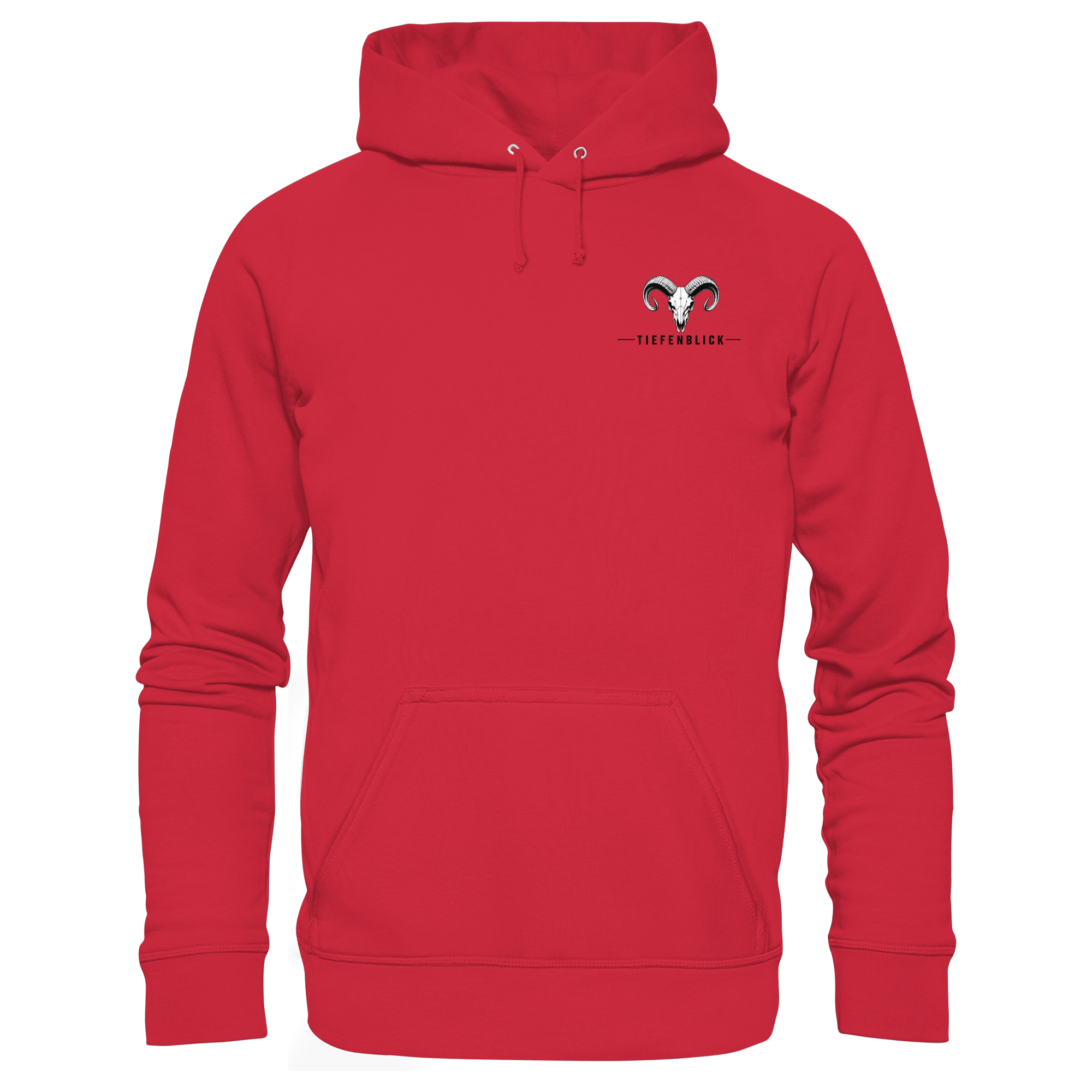 Tiefenblick Wandern Herz - Organic Basic Hoodie