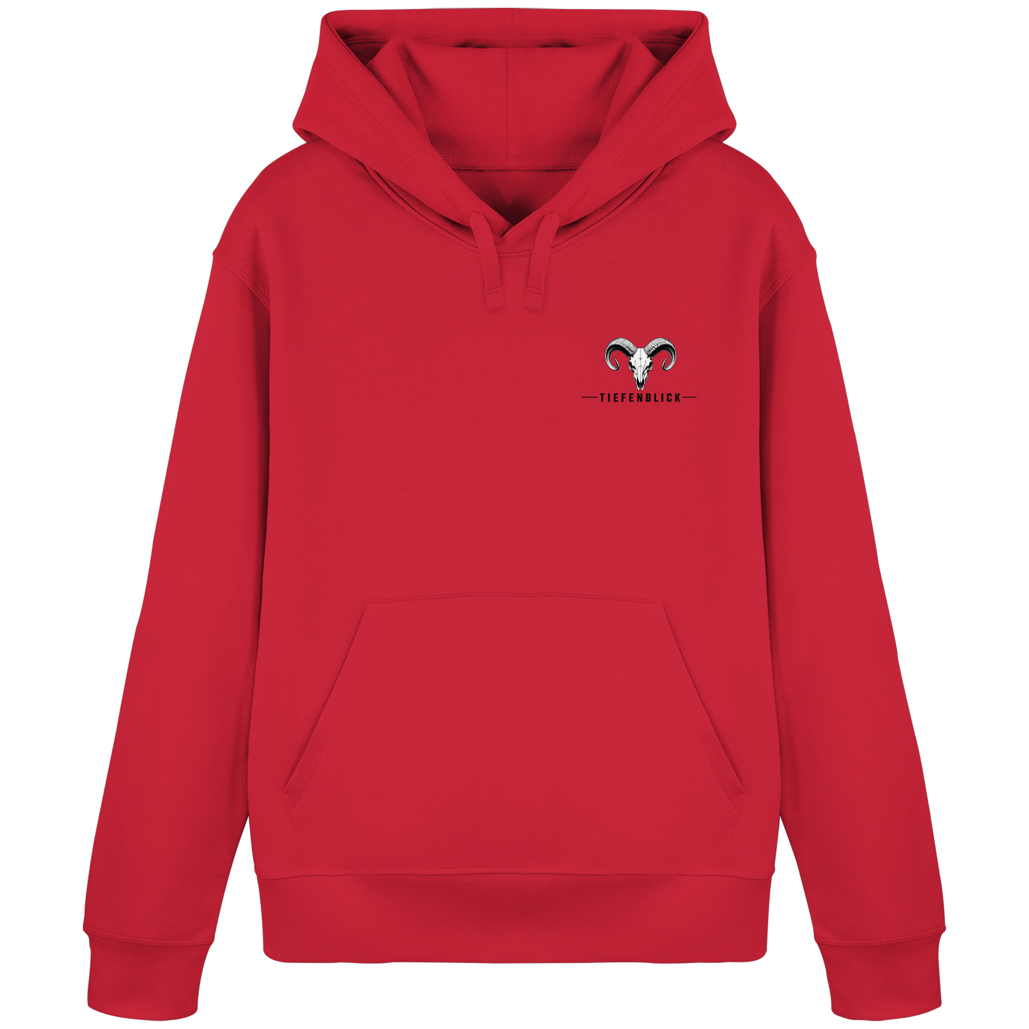 Tiefenblick Wandern Herz - Organic Basic Hoodie