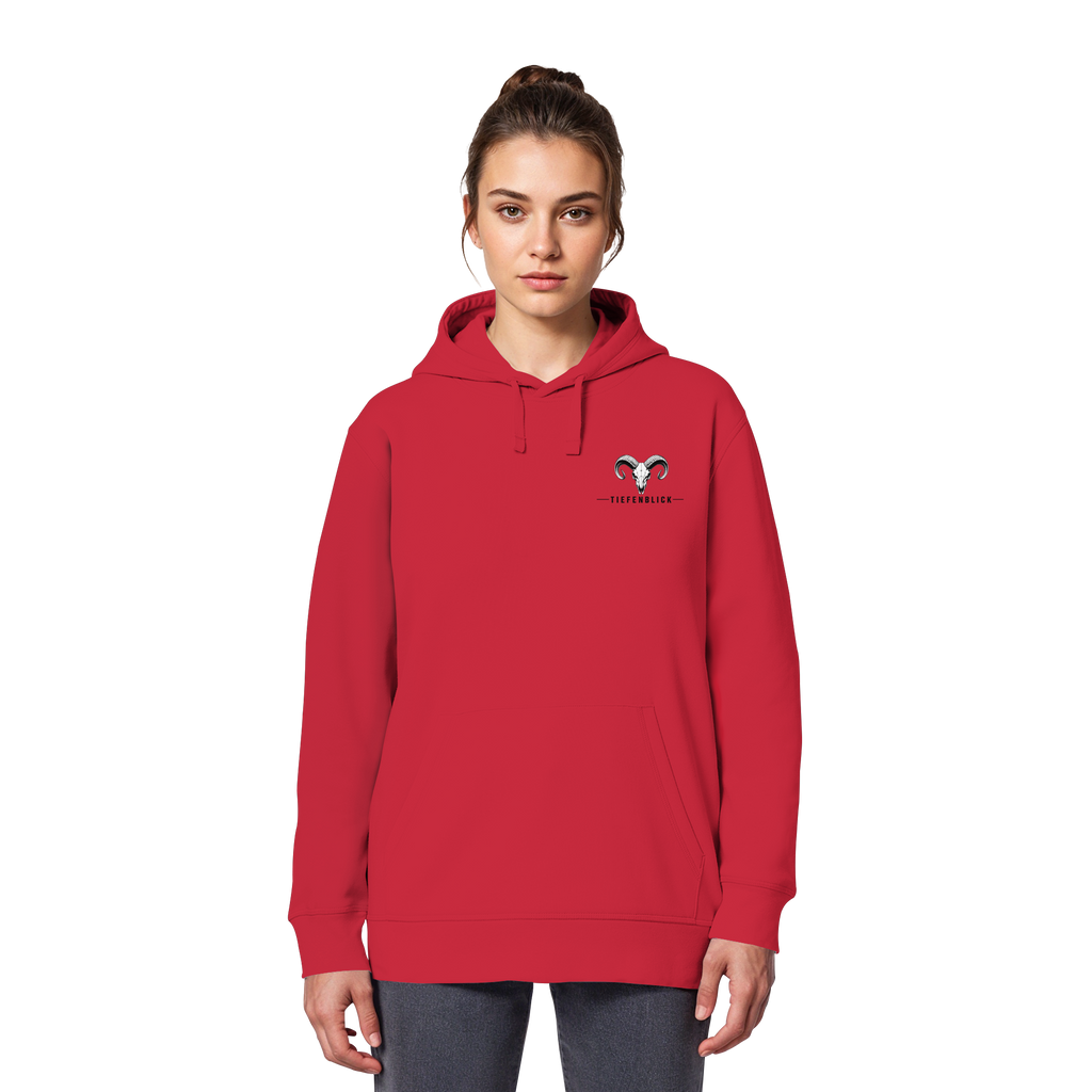 Tiefenblick Urlaub Fun  - Organic Basic Hoodie