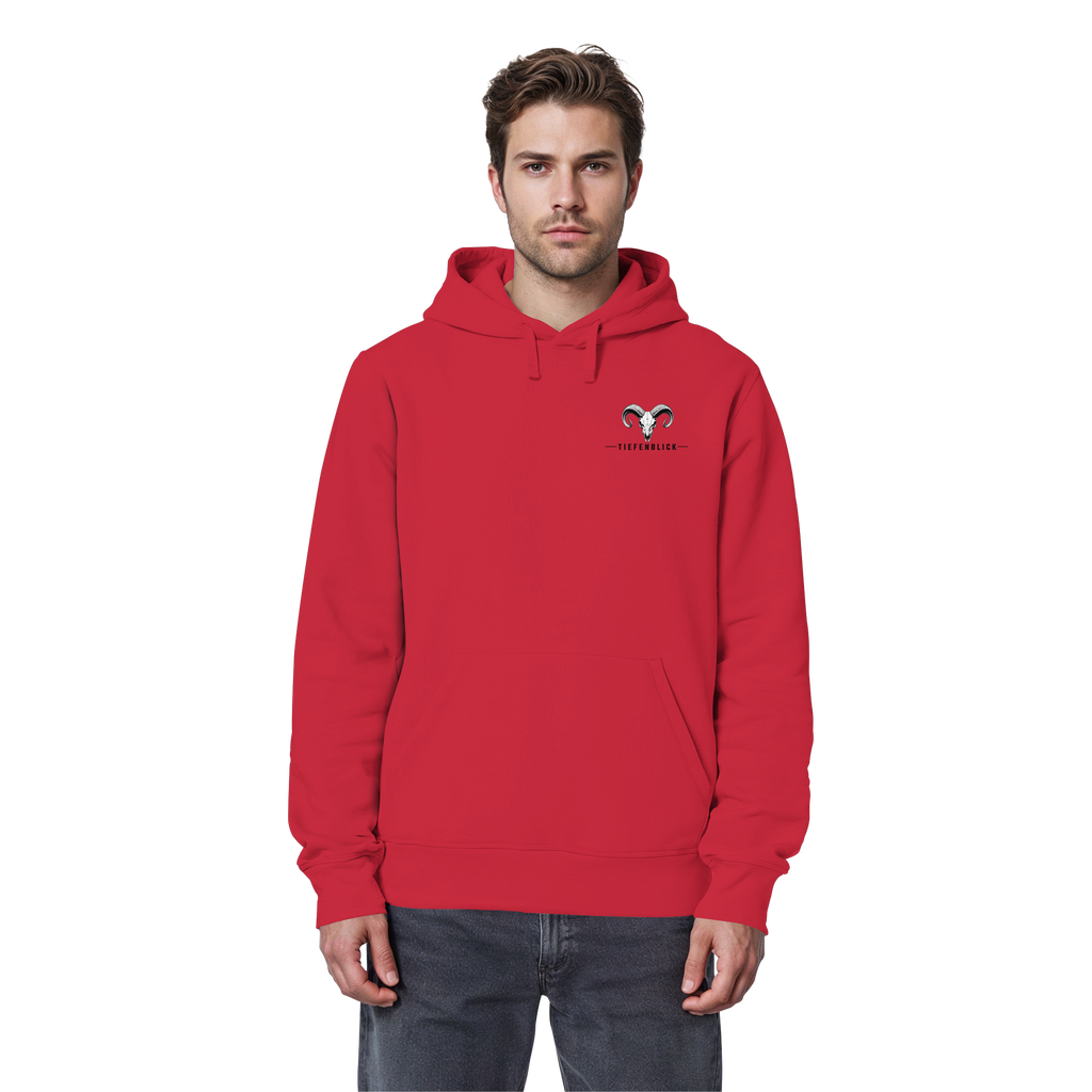 Tiefenblick Urlaub Fun  - Organic Basic Hoodie