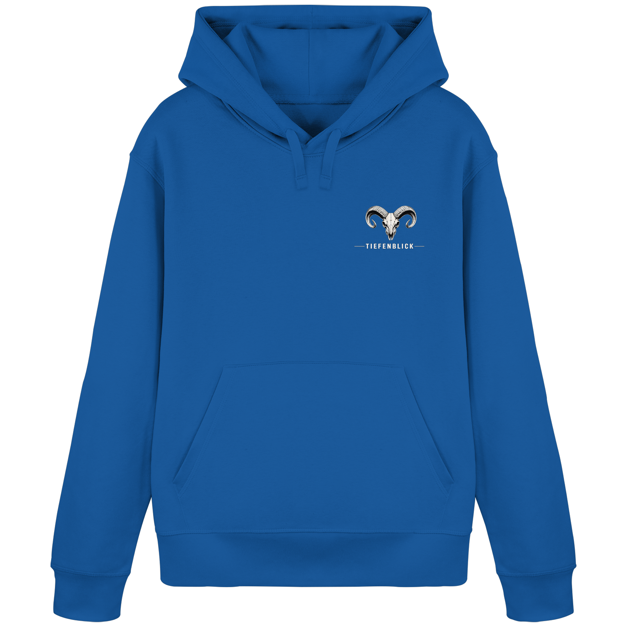 Tiefenblick Snowboarden Halfpipe - Organic Basic Hoodie