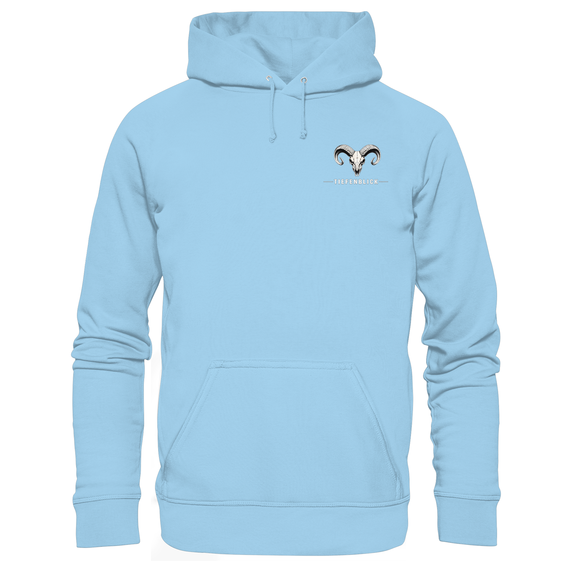 Tiefenblick Downhill - Organic Basic Hoodie