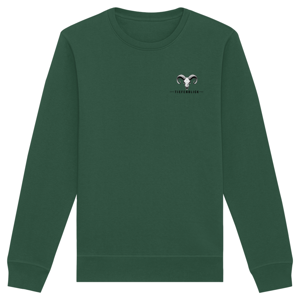 Tiefenblick Wandern Herz - Organic Basic Unisex Sweatshirt
