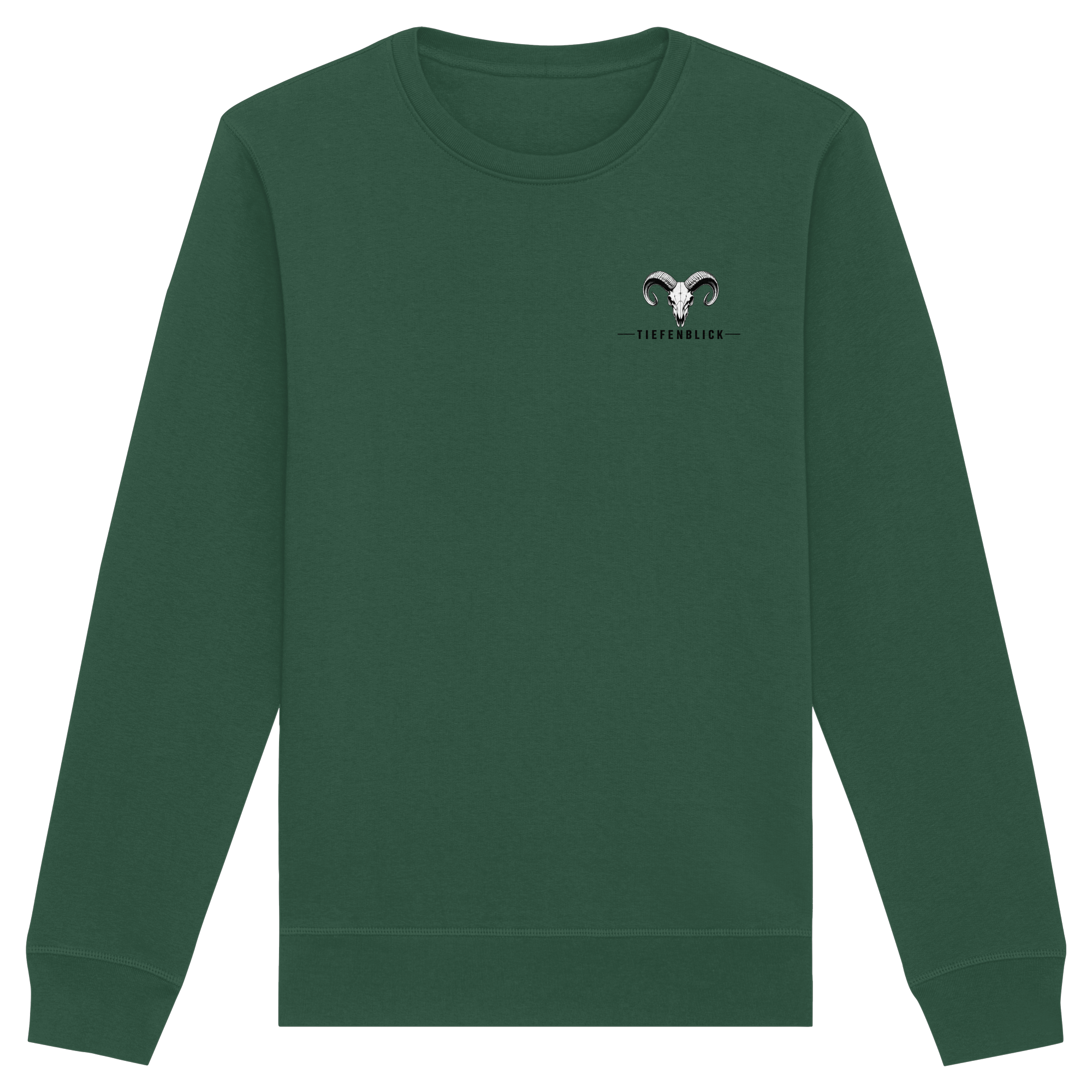 Tiefenblick Wandern Herz - Organic Basic Unisex Sweatshirt