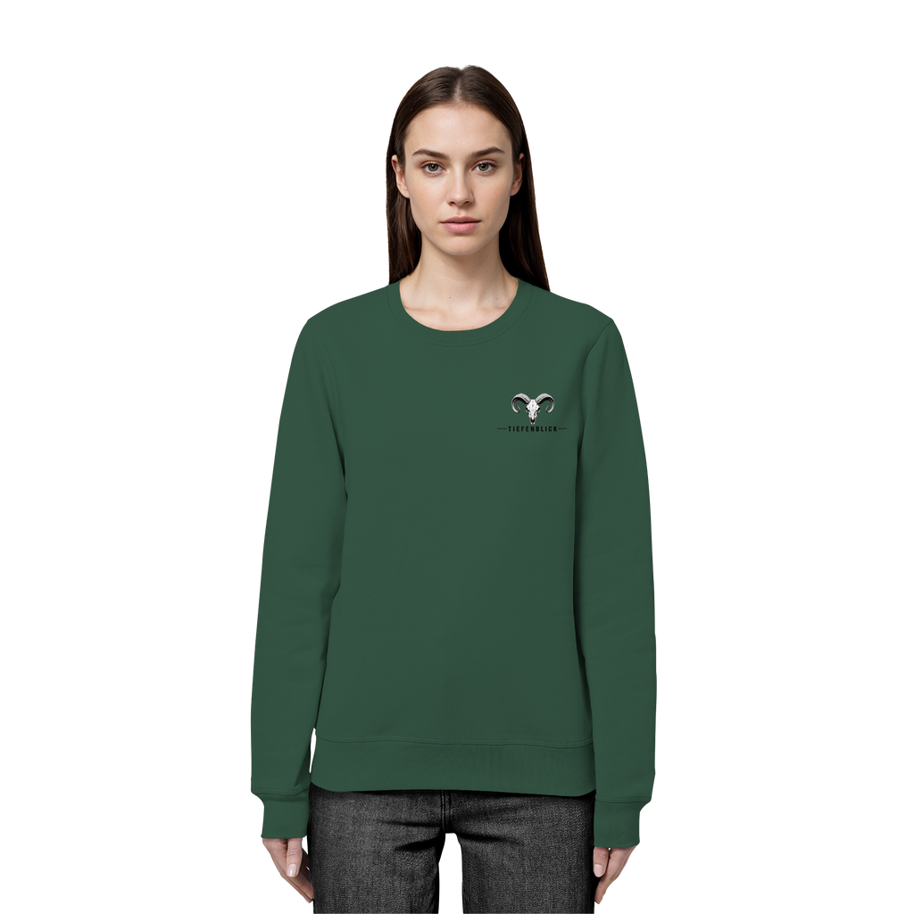 Tiefenblick Wandern Herz - Organic Basic Unisex Sweatshirt