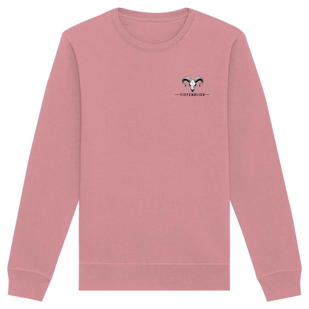 Tiefenblick Wandern Herz - Organic Basic Unisex Sweatshirt