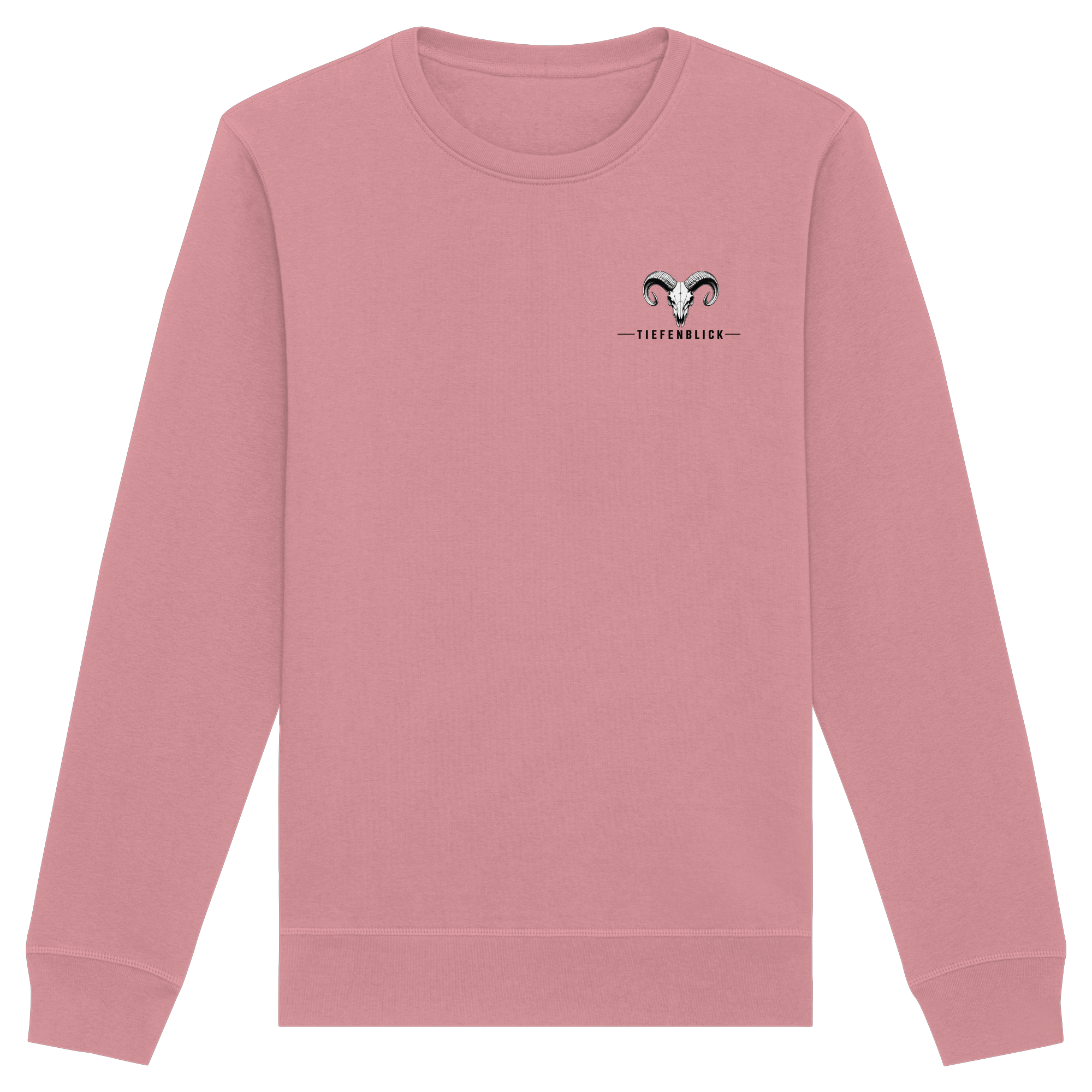 Tiefenblick Wandern Herz - Organic Basic Unisex Sweatshirt