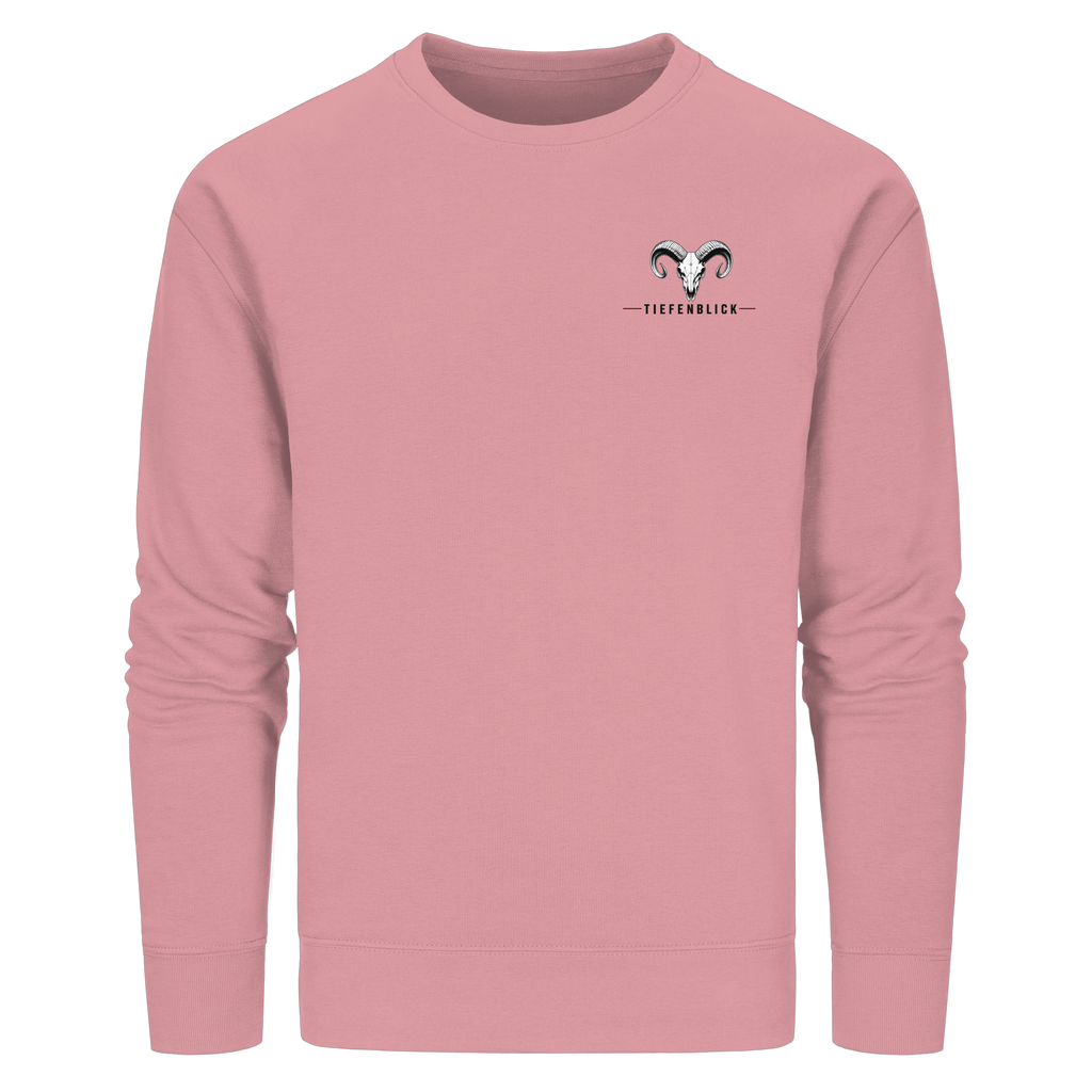 Tiefenblick Wandern Herz - Organic Basic Unisex Sweatshirt