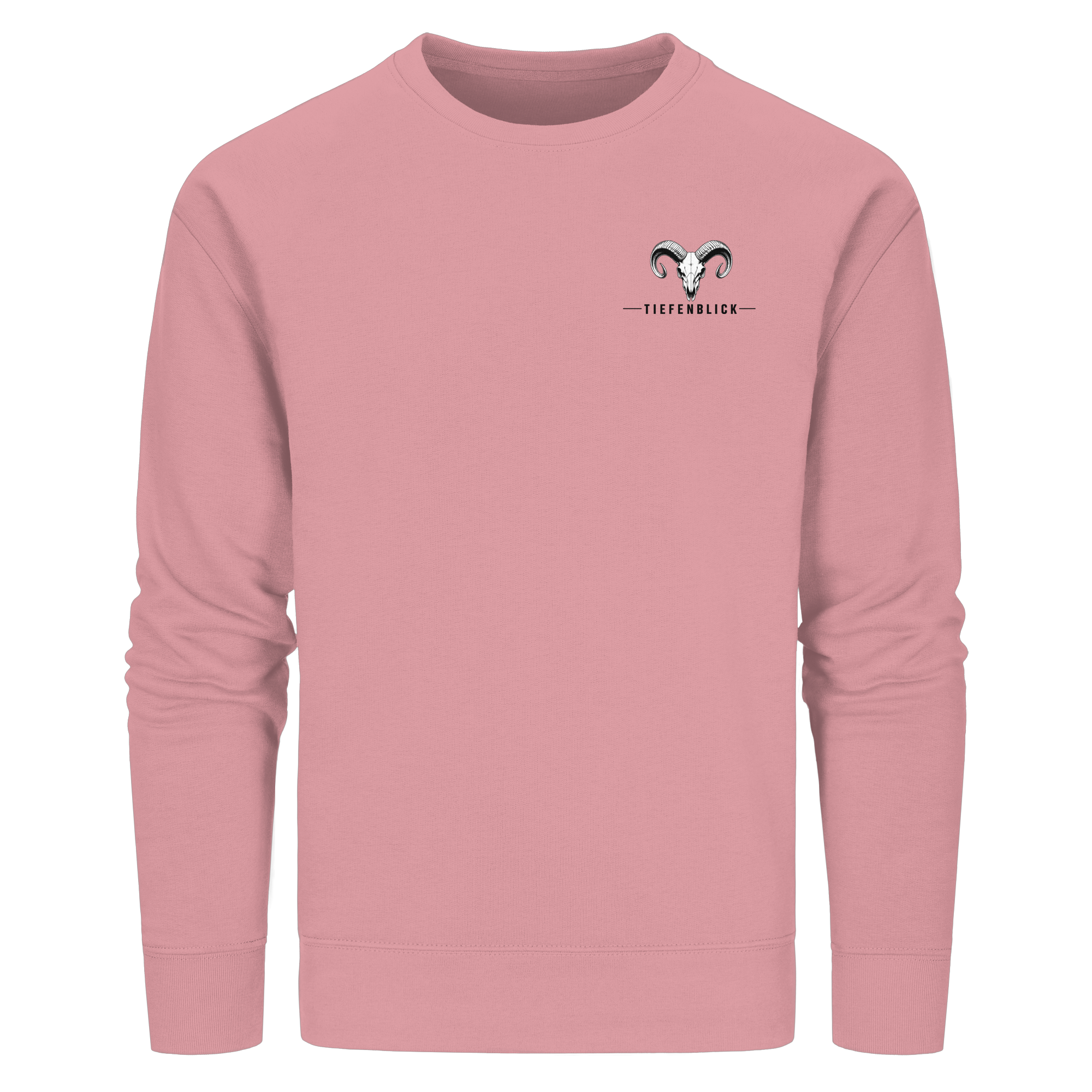 Tiefenblick Wandern Herz - Organic Basic Unisex Sweatshirt