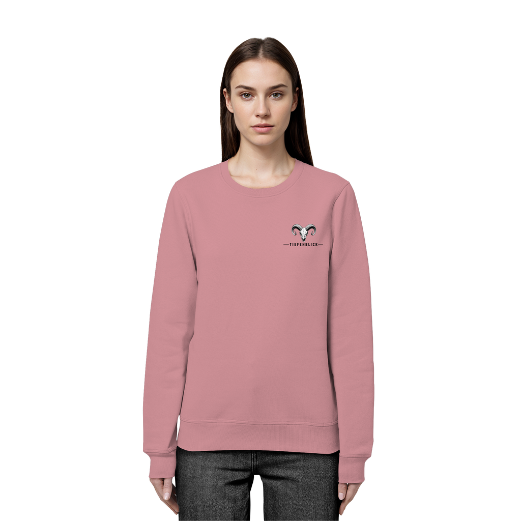 Tiefenblick Wandern Herz - Organic Basic Unisex Sweatshirt