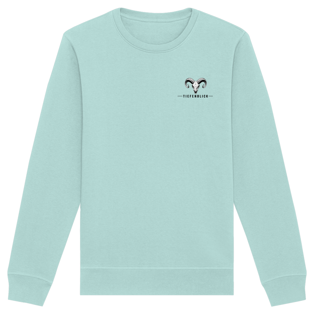 Tiefenblick Wandern Herz - Organic Basic Unisex Sweatshirt
