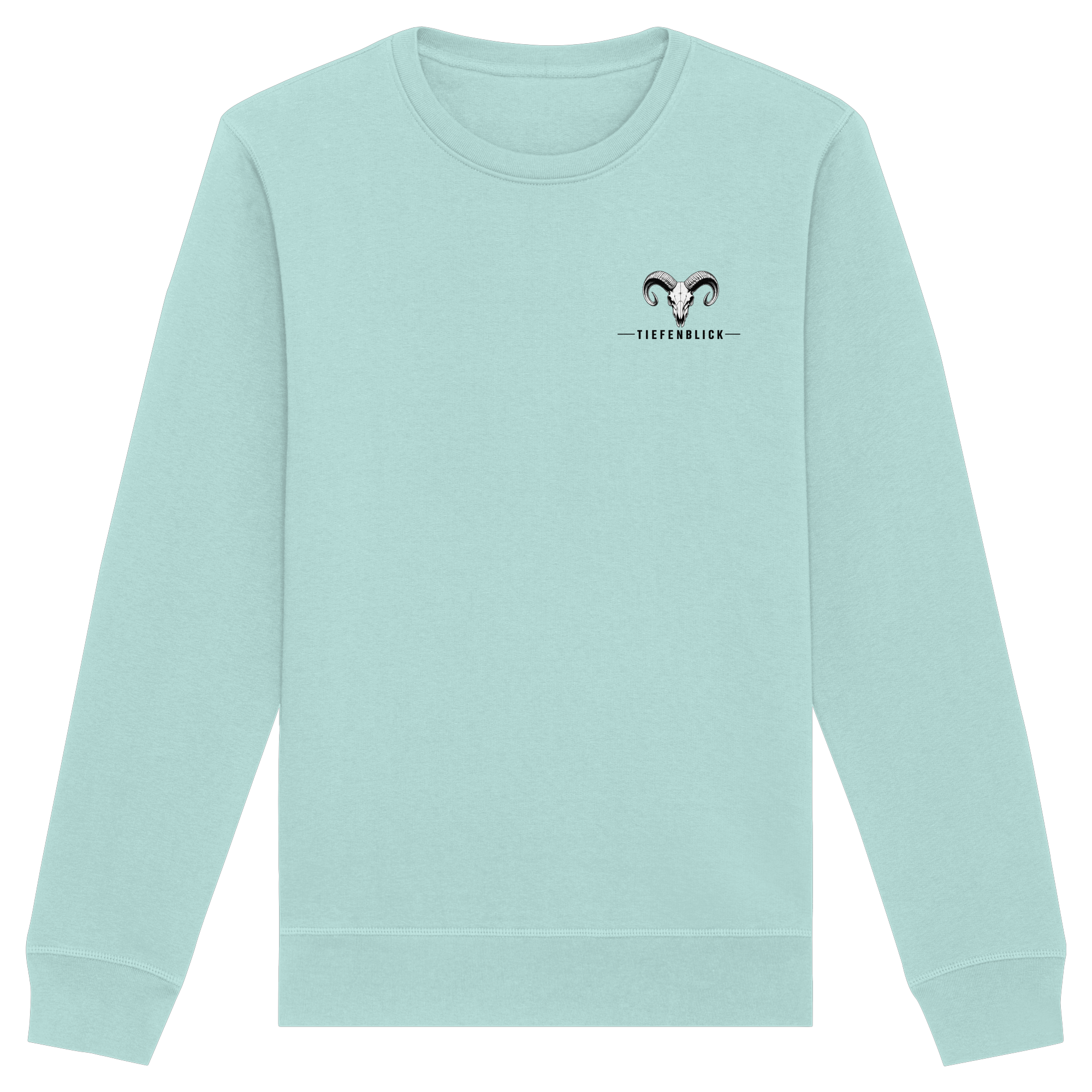Tiefenblick Wandern Herz - Organic Basic Unisex Sweatshirt