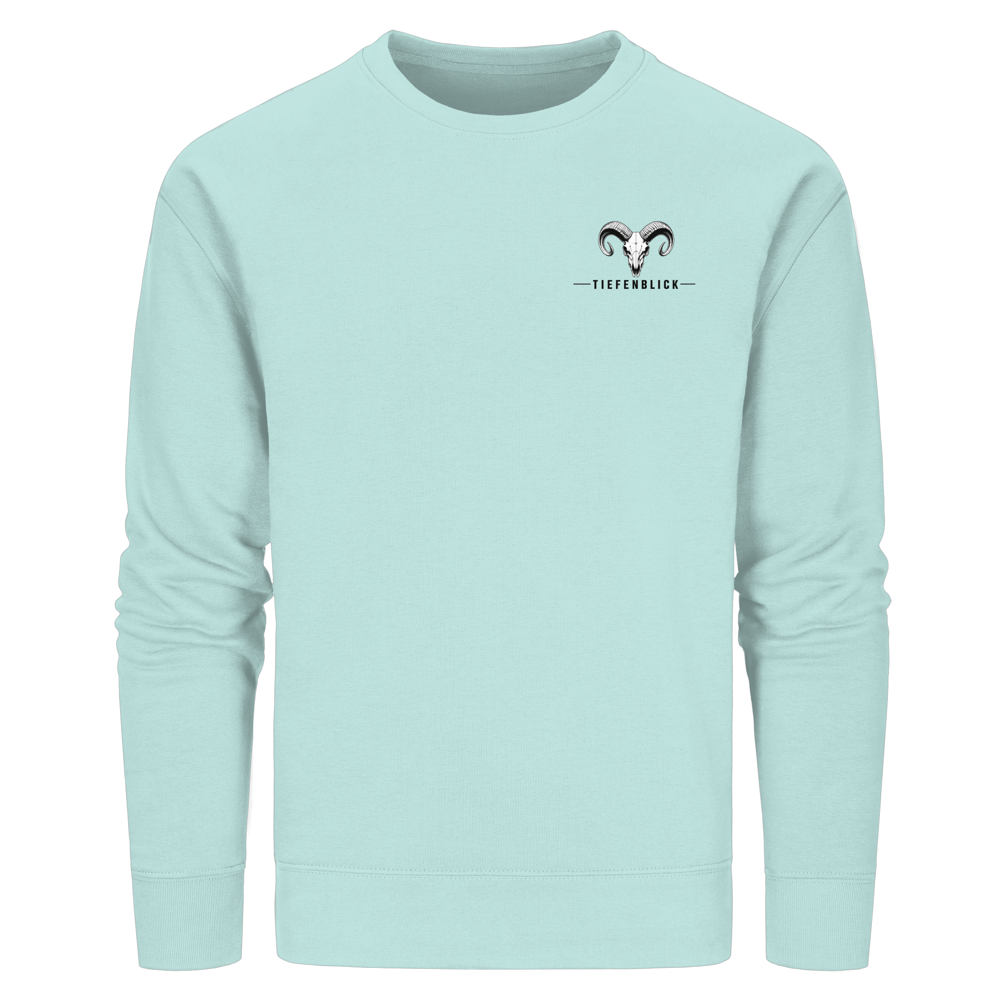 Tiefenblick Wandern Herz - Organic Basic Unisex Sweatshirt