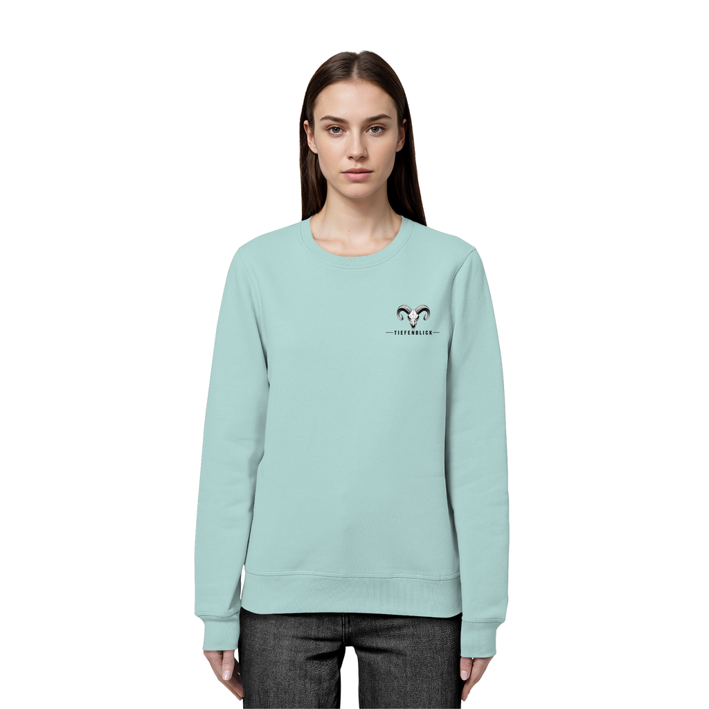 Tiefenblick Wandern Herz - Organic Basic Unisex Sweatshirt