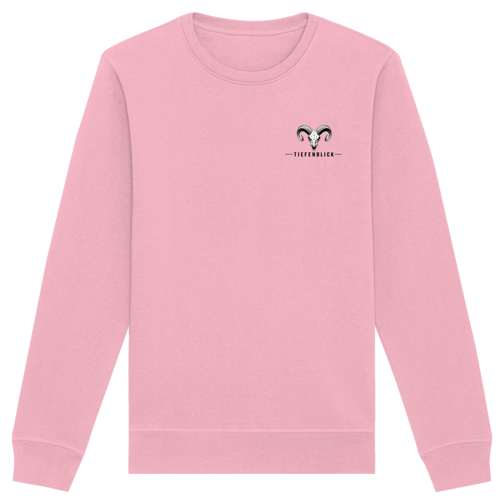 Tiefenblick Wandern Herz - Organic Basic Unisex Sweatshirt