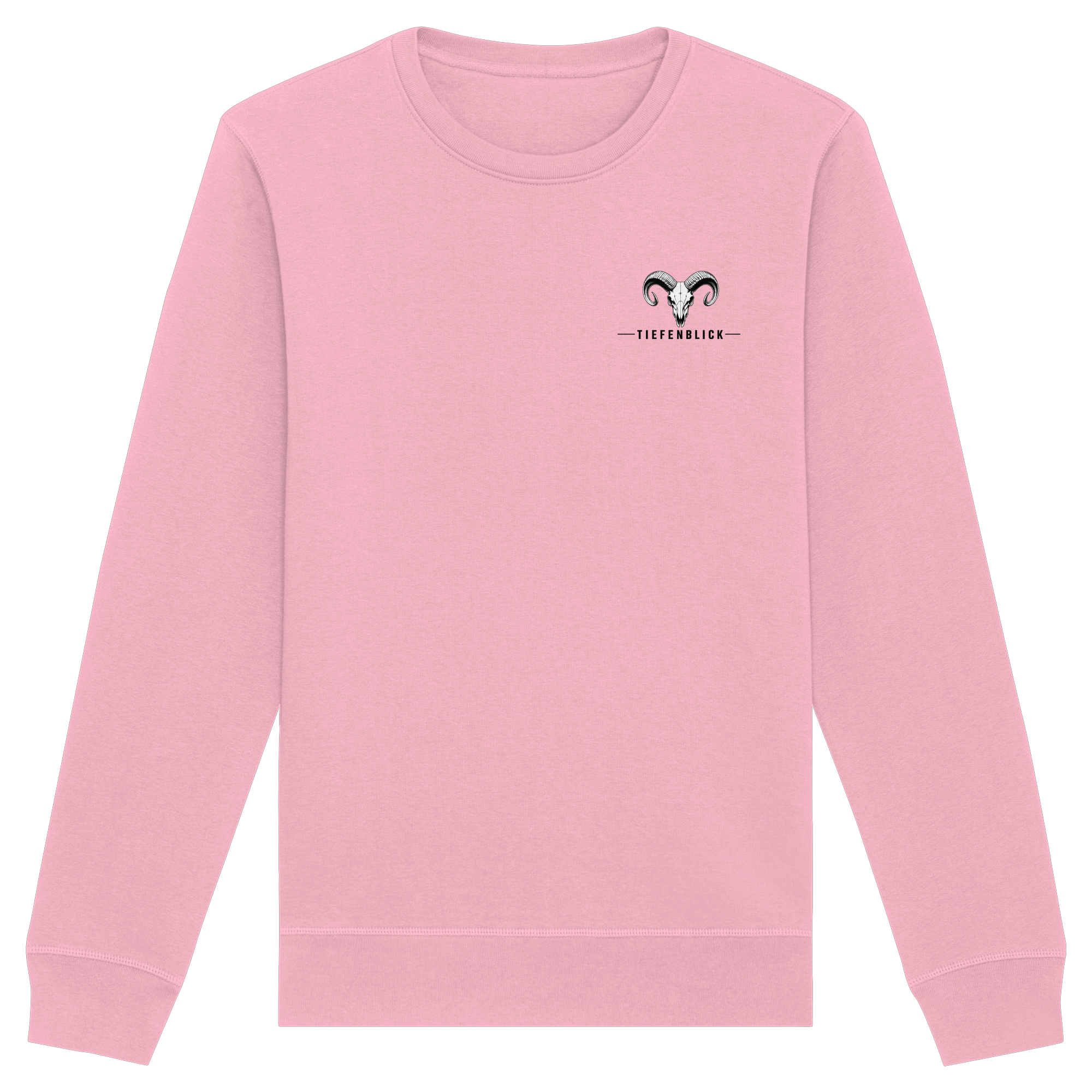 Tiefenblick Wandern Herz - Organic Basic Unisex Sweatshirt