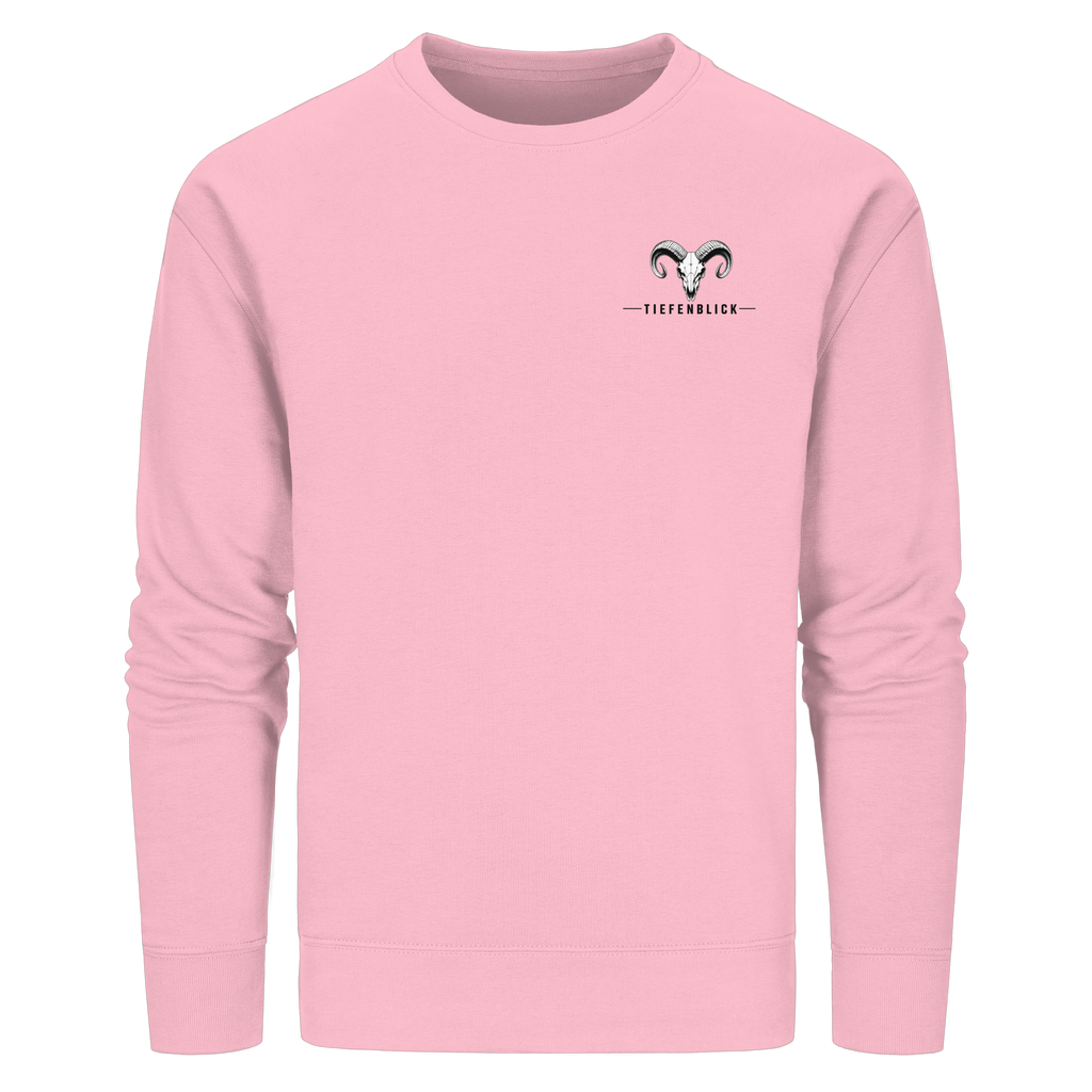 Tiefenblick Wandern Herz - Organic Basic Unisex Sweatshirt