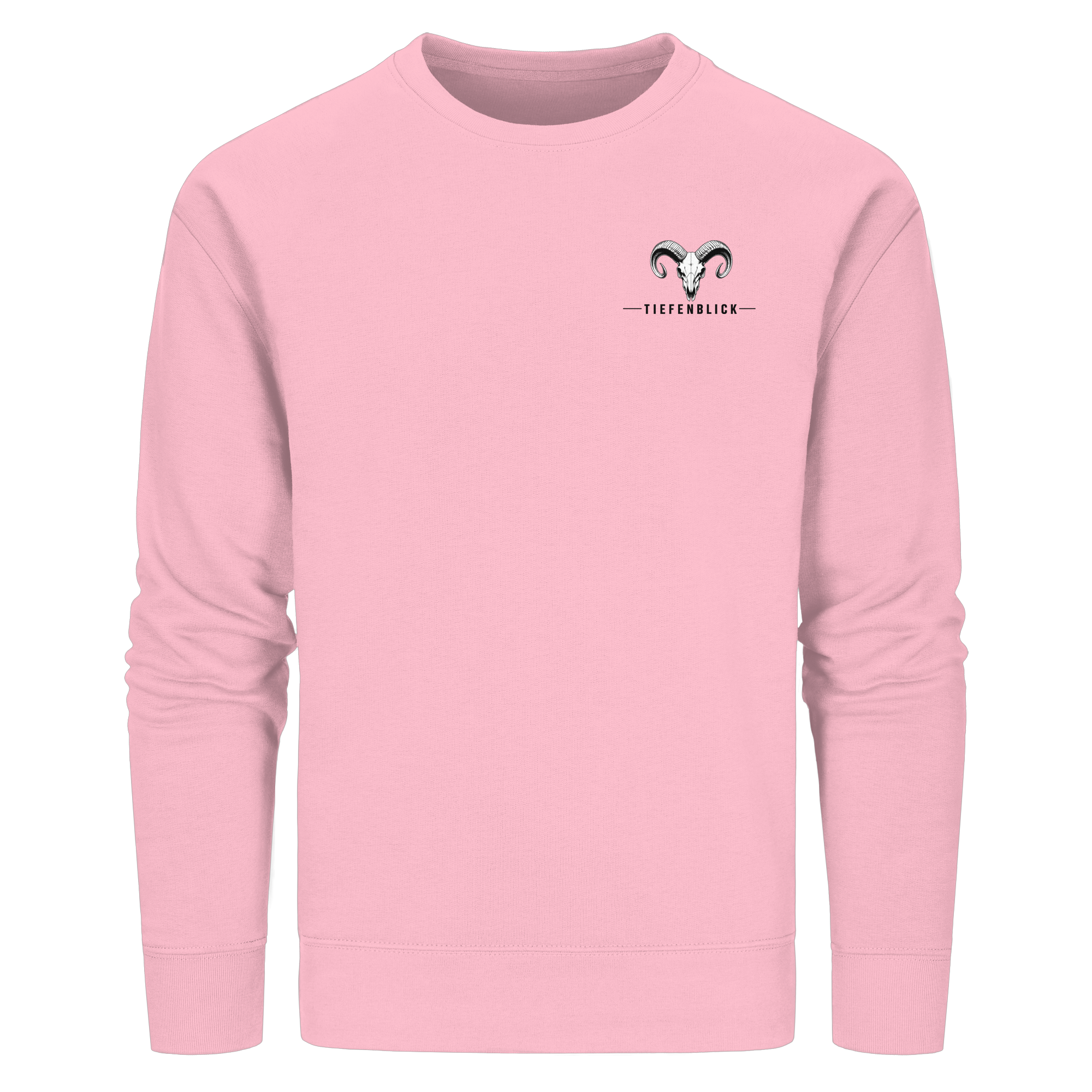 Tiefenblick Wandern Herz - Organic Basic Unisex Sweatshirt